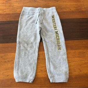 Toddler Boys Western Michigan University Broncos sweatpants 4T Garb Drawstring